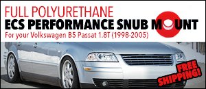 ECS B5 Passat 1.8T Polyurethane Performance Snub Mount