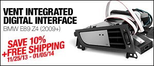 P3 Cars Vent Integrated Digital Interface - BMW E89 Z4