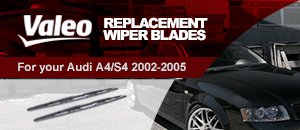 Valeo Wiper Blades for Audi B6 A4/S4