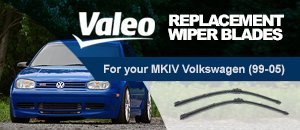 Valeo Wiper Blades for MKIV Volkswagen