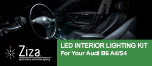 Ziza LED Interior Lighting Kit for Audi B6 A4/S4