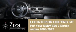 Ziza LED Interior Lighting Kit for BMW E90 3 Series