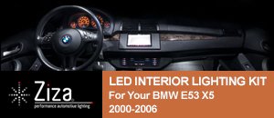 Ziza LED Interior Lighting Kit for BMW E53 X5