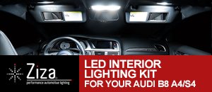 Ziza LED Interior Lighting Kit for Audi B8 A4/S4