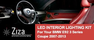 Ziza LED Int Light Kit for BMW E92 3 Series Coupe