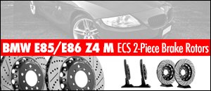 BMW E85/E86 Z4 M ECS 2-Piece Brake Rotors