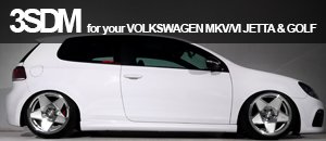 Volkswagen MKV/MKVI 3SDM Wheel Sets
