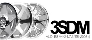 Audi B8 A4/S4/A5/S5 3SDM Wheel Sets