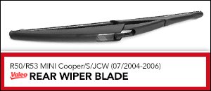 Valeo Rear Wiper Blades - R50/R53 MINI B/S/JCW