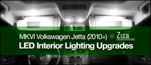 Ziza LED Interior Lighting Kit for your MKVI Jetta