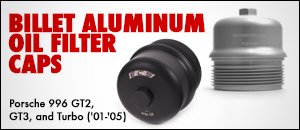 Porsche 996 - Billet Aluminum Engine Oil Filter Cap