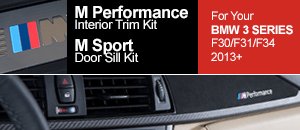 BMW F30/F31/F34 3 Series Interior Trim & Door Sills