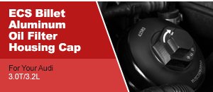 Aluminum Oil Filter Housing Cap - Audi 3.0T/3.2L
