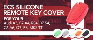 Silicone Remote Key Cover for Audi