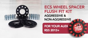ECS Wheel Spacer Flush Fit Kits for Audi RS5