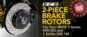 ECS 2-Piece Brake Rotors for BMW E9XM and E82M