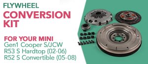 Dual Mass Flywheel To Single Conversion Kit For MINI
