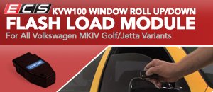 Window Roll Up/Down Flash Load Module for VW MKIV