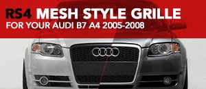 ECS Mesh Grilles for Audi B7 A4
