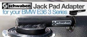 Rocker Panel Jack Pad Adapter for BMW E36 3 Series