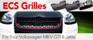 ECS Grilles for Volkswagen GTI/Jetta