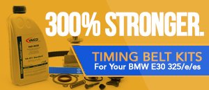 Timing Belt Kit for BMW E30 325/e/es