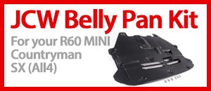JCW Belly Pan Kit - MINI R60 Countryman SX (All4)