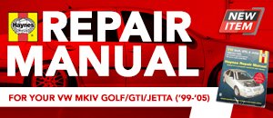 Haynes Repair Manual - VW MKIV Golf/Jetta 4 cyl models