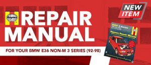Haynes Repair Manual - BMW E36 Non-M 3-Series
