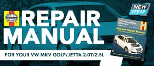 Haynes Repair Manual - VW MKV Golf/Jetta 2.0T/2.5L