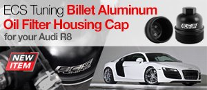 Billet Aluminum Oil Filter Housing Cap - Audi R8