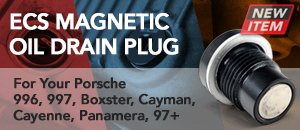 ECS Magnetic Drain Plug for Porsche