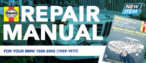 Haynes Repair Manual - BMW E10 1602 & 2002