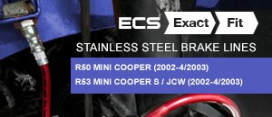 Exact-Fit Brake Lines - MINI R50 R53 Cooper/S/JCW
