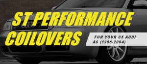 ST Performance Coilovers for your Audi C5 A6