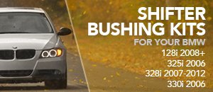 Shifter Bushing Rebuild Kits for BMW E8X/E9x Non M