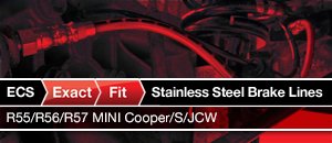MINI Cooper/S/JCW ECS Exact Fit Brakelines