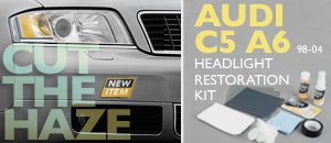 AUDI C5 A6 Headlight Restoration Kit