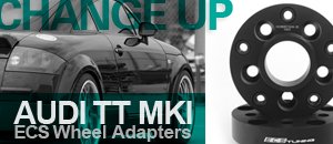 Audi TT MKI ECS Wheel Adapters
