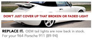 Genuine Porsche 964 Tail Lights