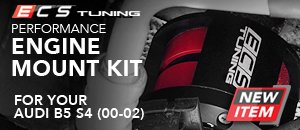 ECS Performance Engine Mount Kit - Audi B5 S4