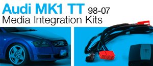 Dice Media Integration Kits for Audi MK1 TT 98-07
