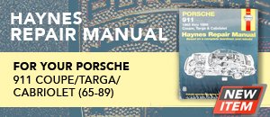 Haynes Repair Manual - Porsche 911 (1965 - 1989)