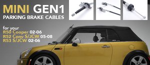 MINI Gen1 R50 R52 R53 Parking Brake Cables
