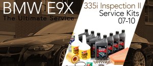 BMW E9X 335i Inspection II Service Kits