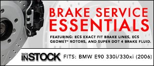 BMW E90 330i/330xi Brake Service Essentials