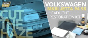 VW MKIII Jetta Headlight Resto Kit
