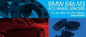 BMW E46 M3 ECS Wheel Spacers