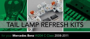 MB W204 C Class Tail Lamp Refresh Kit
