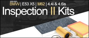 Inspection II Service Kits - BMW E53 X5, M62